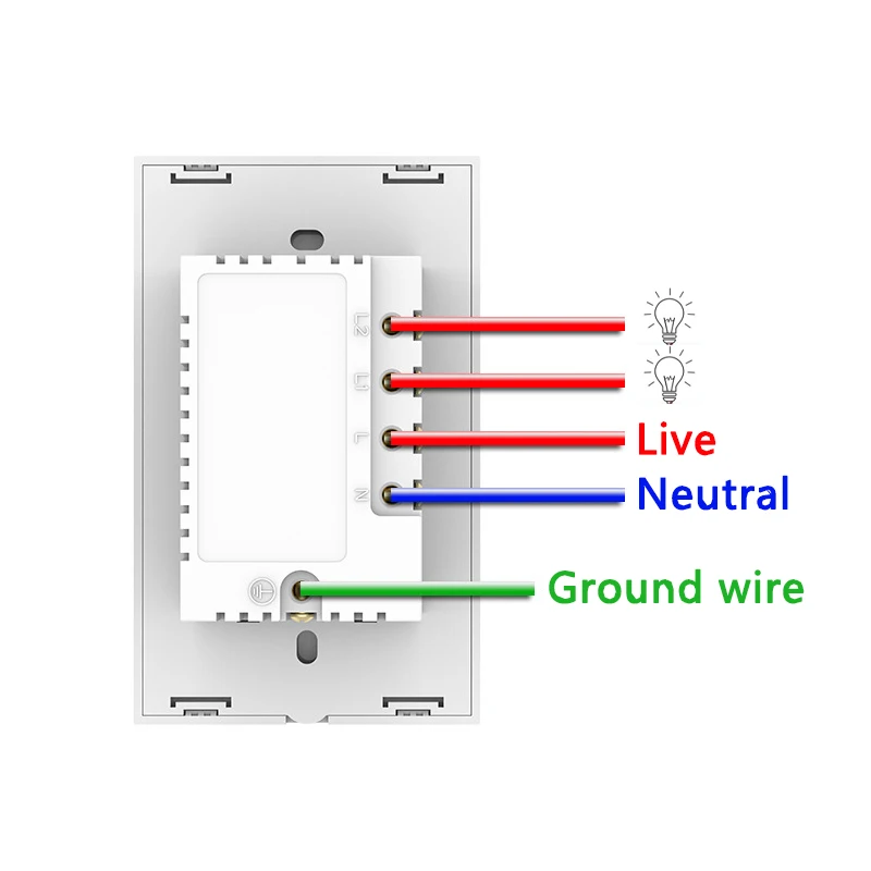 Wifi Smart Tuya Brazil Light Switch Wall Socket Alexa Google Home Brazilian Plug Brasil Outlet Glass Panel Intelligent