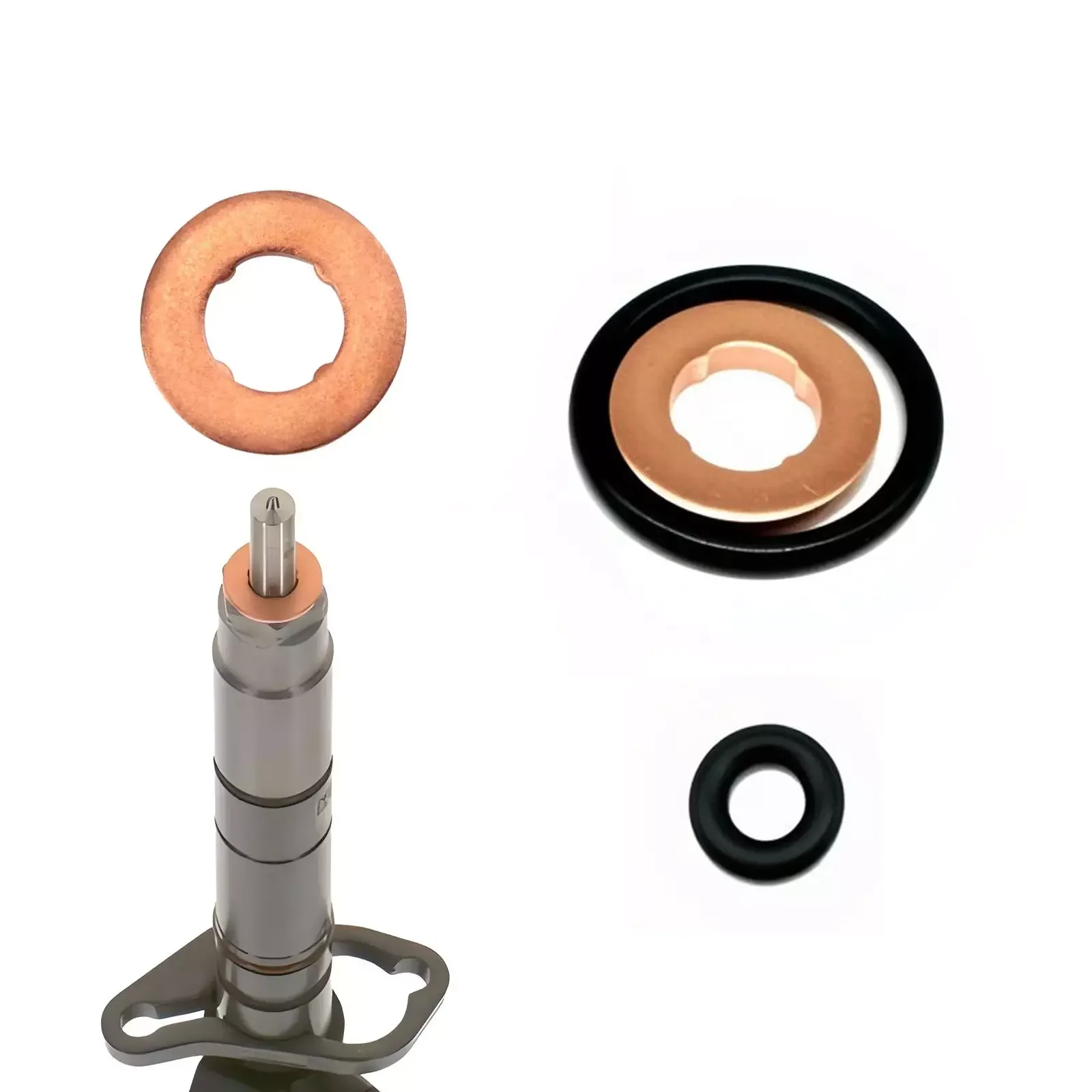 

Car Fuel Injector Sealing Kit For Range Rover & Sport Discovery Velar Jaguar S Xf 2.7 3.0 Tdv6 Injector Seal Kit Car Accessories