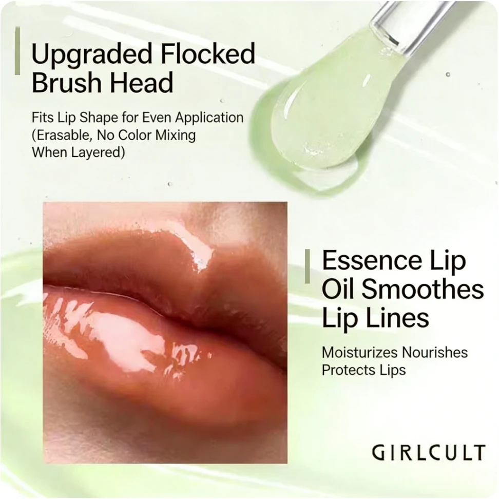 Girlcult Lip Oil Nurturing Hydrating Lip Essence Care Fresh 4g Kosmetyki do makijażu