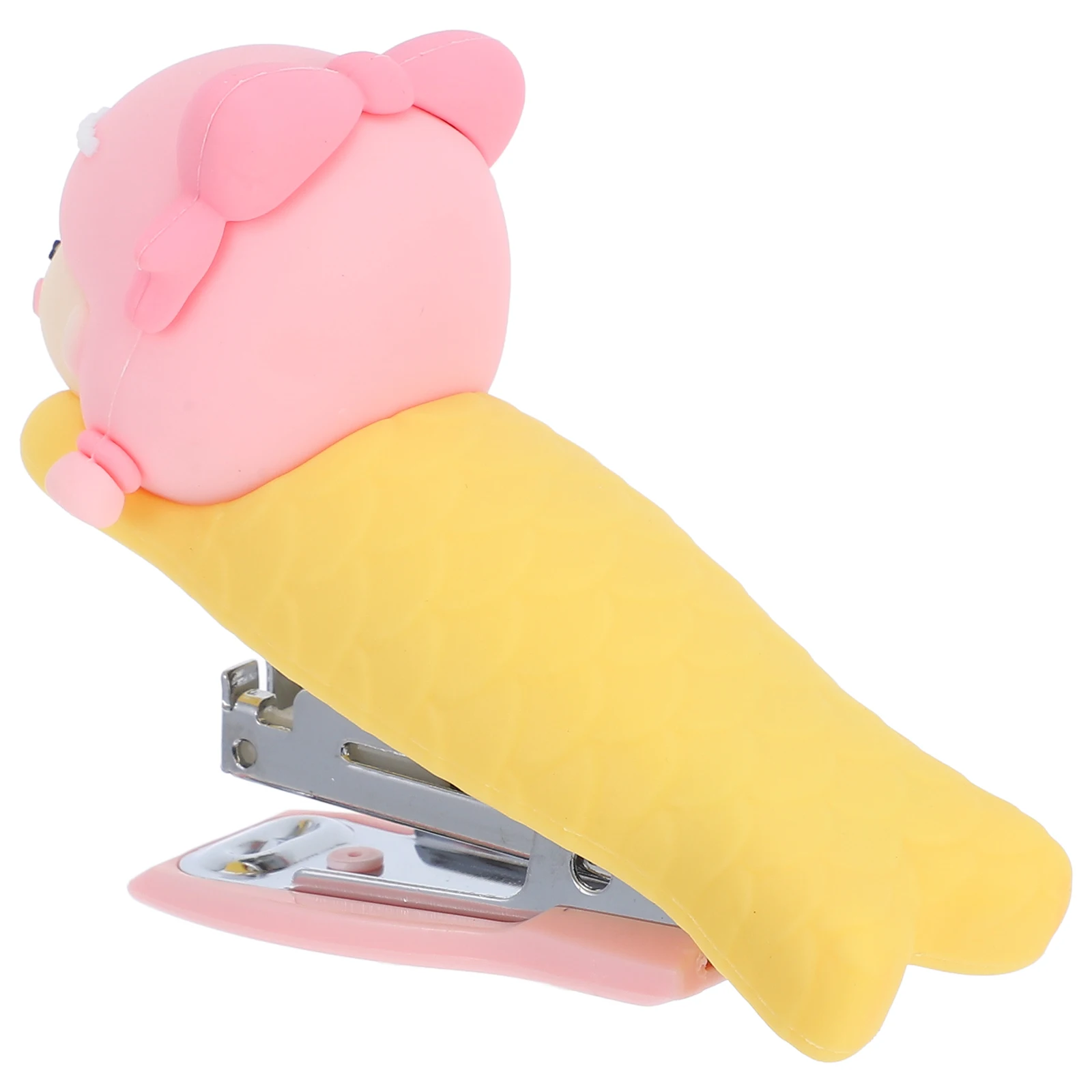 

Mermaid Stapler Cute Mini Desktop Portable Hand Operated Kids School Supplies Novelty Cartoon Decorative Office