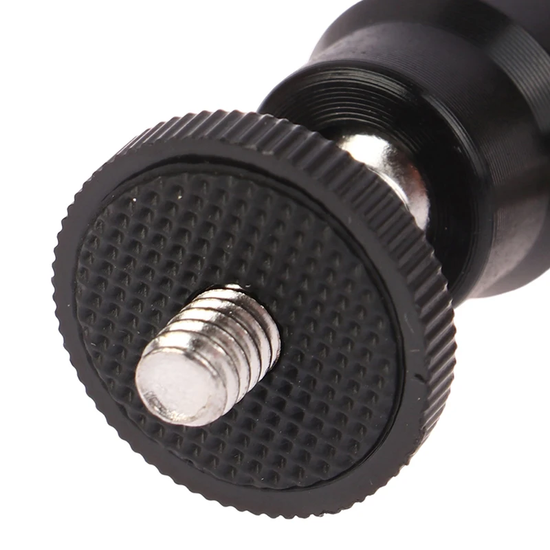 Camera Tripod LED Light Flash Tripod Bracket Holder Mount 1/4 Hot Shoe Adapter Cradle Ball Head