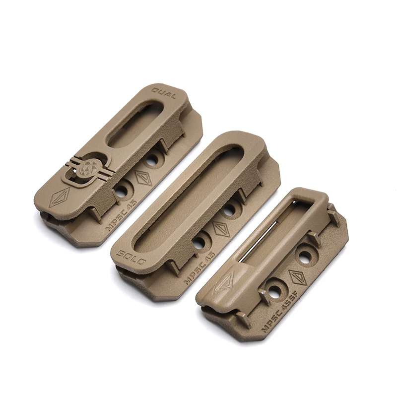 WADSN Tactical PEQ Flashlight Tail Switch Card Slot Guide Rail Pocket Panel Remote Switch PEQ Flashlight Rat Tail Card Slot