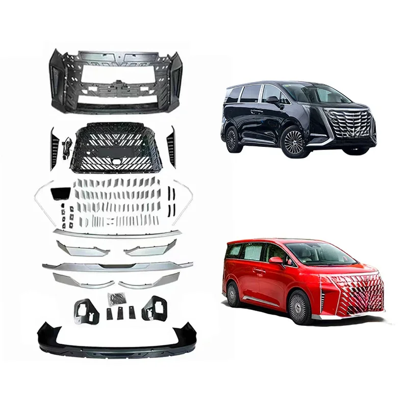 

Front & Rear Bumper Grille Body Kit For Denza D9 2022-2025 Upgrade