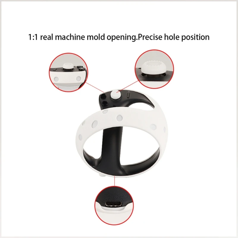Odporny na pot kontroler uchwyt silikonowy do uchwytu PS VR2 ochraniacze kontrolera uchwyt kontrolera nakładki osłona
