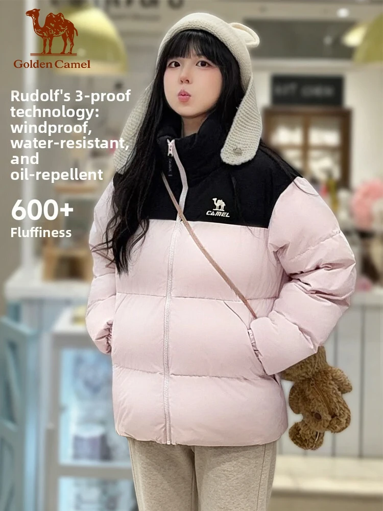 Golden Camel Winter Windproof Jacket Upgrade 600FP Ultra Dry Duck Down Jacket Man Outdoor Camping Coat Ultralight Hiking Jackets