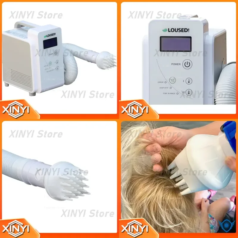 Portable Plastic Scalp Care Lice Removal Machine for Quality Assurance Head Maintenance Device Factory Delivered