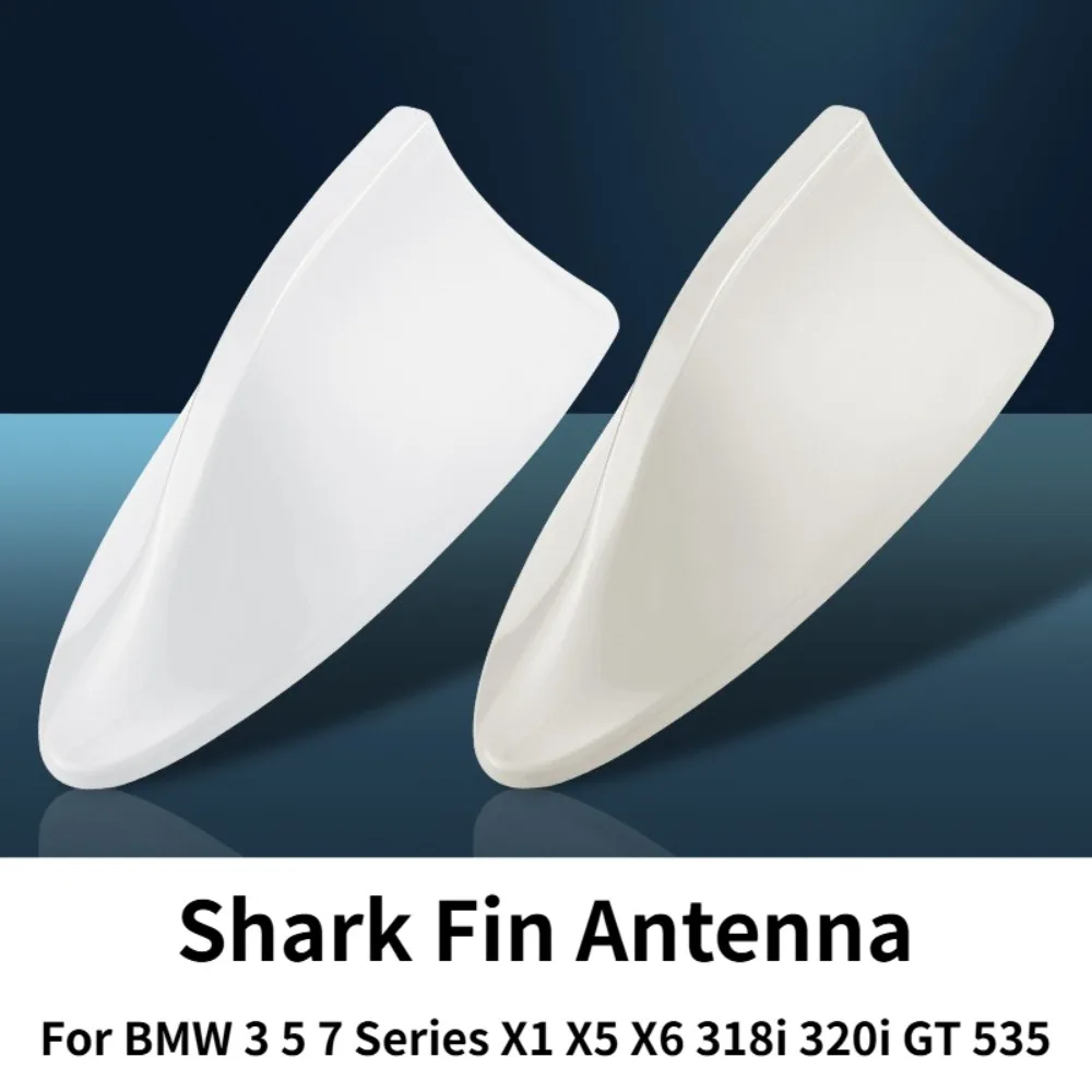 

For BMW 3 5 7 Series X1 X5 X6 318i 320i GT 535 Shark Fin Antenna Rear Wing Trim Exterior Modified Car Decorative ABS Accessories