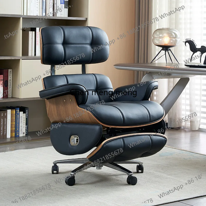 F150 Smart electric recliner, rechargeable office chair, study home computer, retro leather