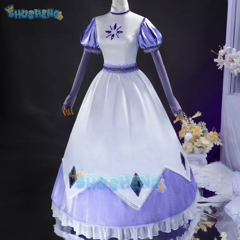 

Аниме Хазбин Эмили Косплей Костюм Платье Принцессы Для Хэллоуина Рождество Ролевые Игры Женщины Onlycos