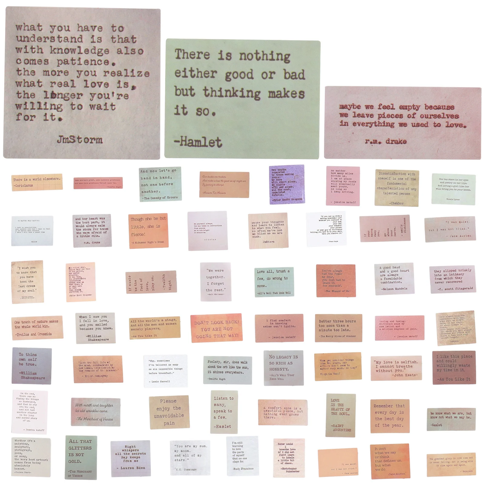 

120 шт., наклейки с мотивационными цитатами, дизайн каракулей для ведения журнала, планировщик для скрапбукинга, сделай сам, декоративные наклейки для рукоделия, высокое качество