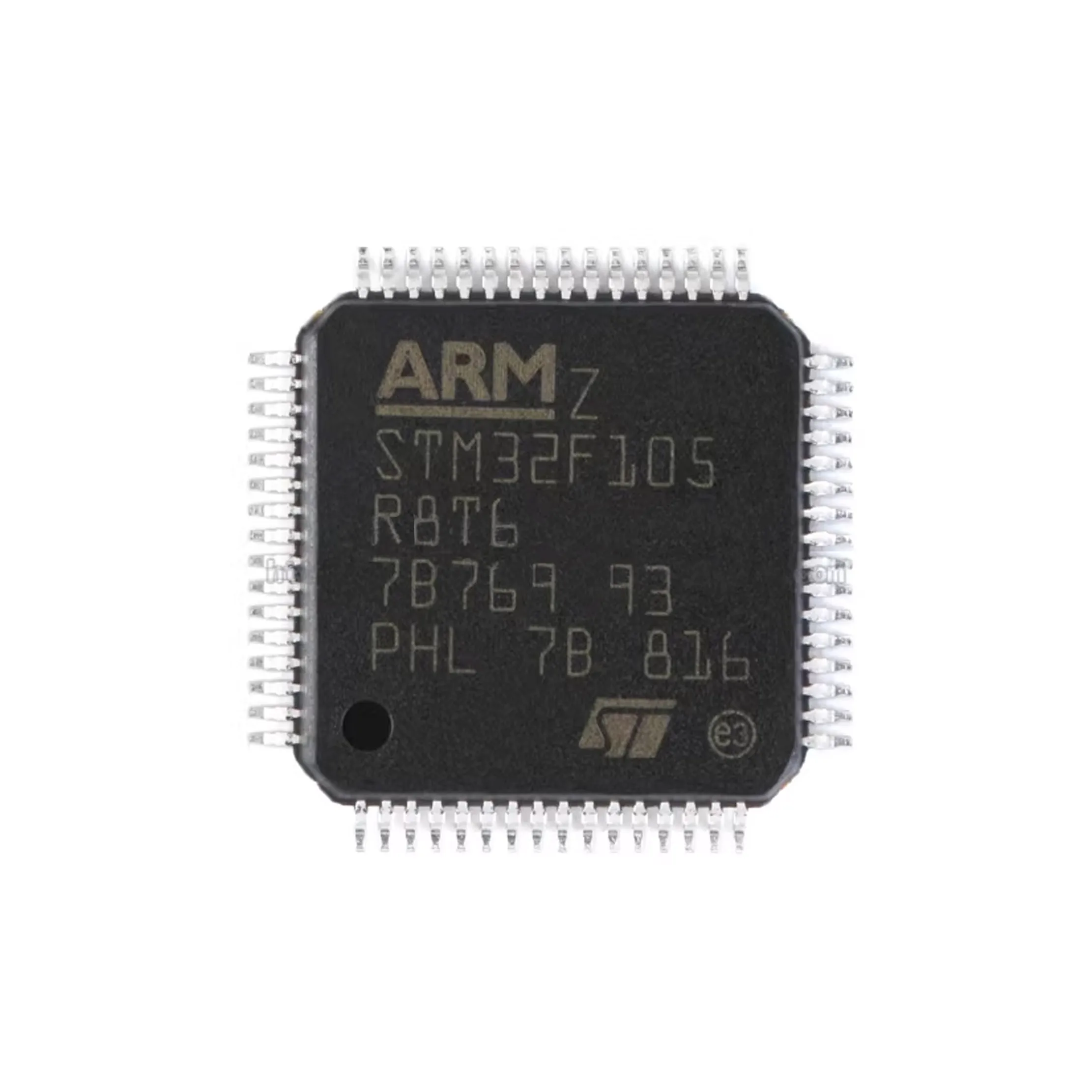1pcs Genuine STM32F105R8T6 LQFP-64 ARM Cortex-M3 32-bit Microcontroller Unit (MCU)