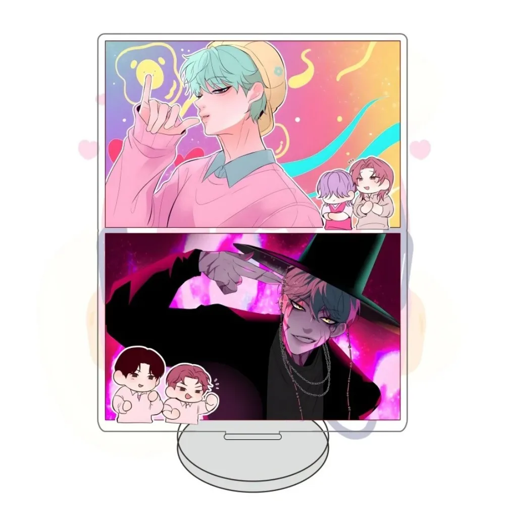 Diy DemonHunter Anime Serie Helder Acryl Bord Figuur Stand Model Randapparatuur Originaliteit Desktop Ornament Vakantie Geschenken