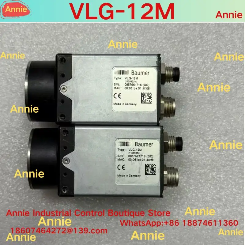 Second-hand test OK   VLG-12M Black and White CCD Industrial Camera