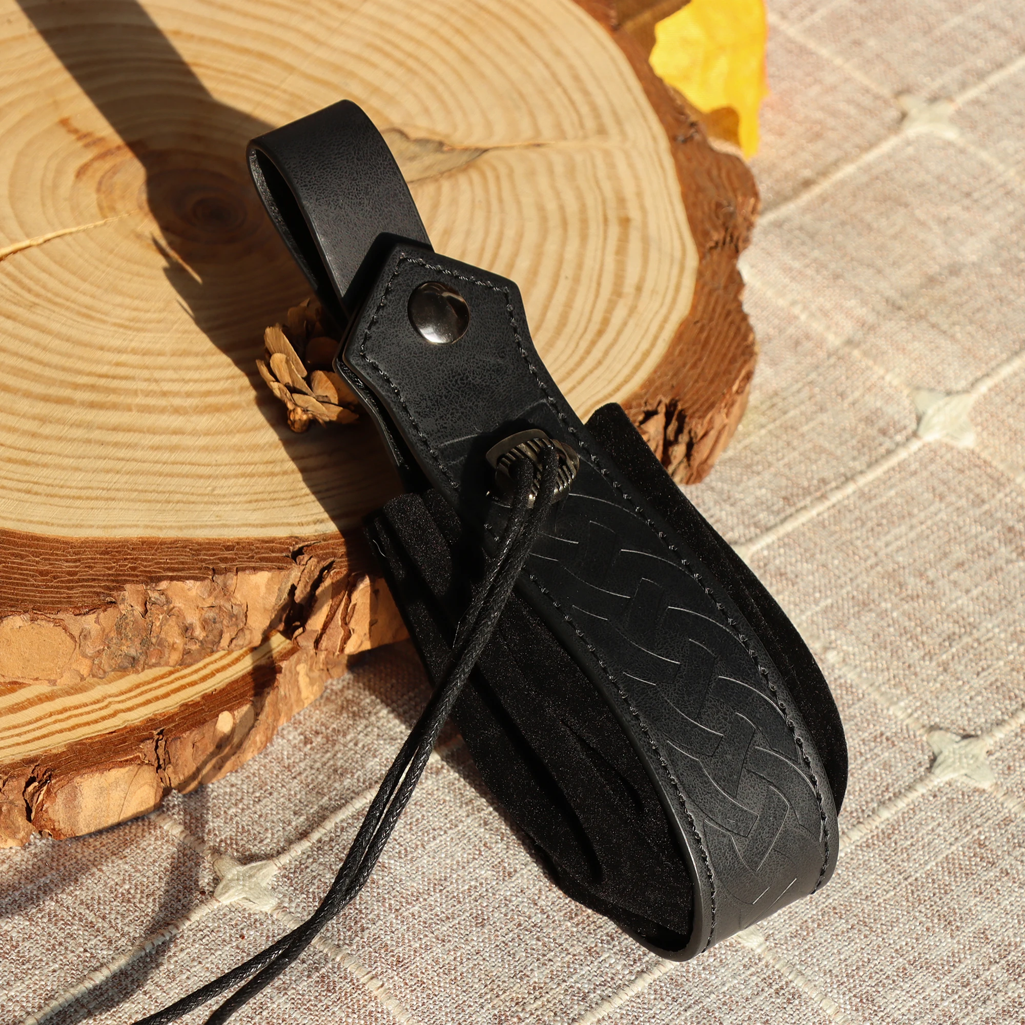 حقيبة خصر للعملات المعدنية النحاسية للهالوين من القرون الوسطى، ملحقات لعب الأدوار من الجلد الفارس الشجاع #4