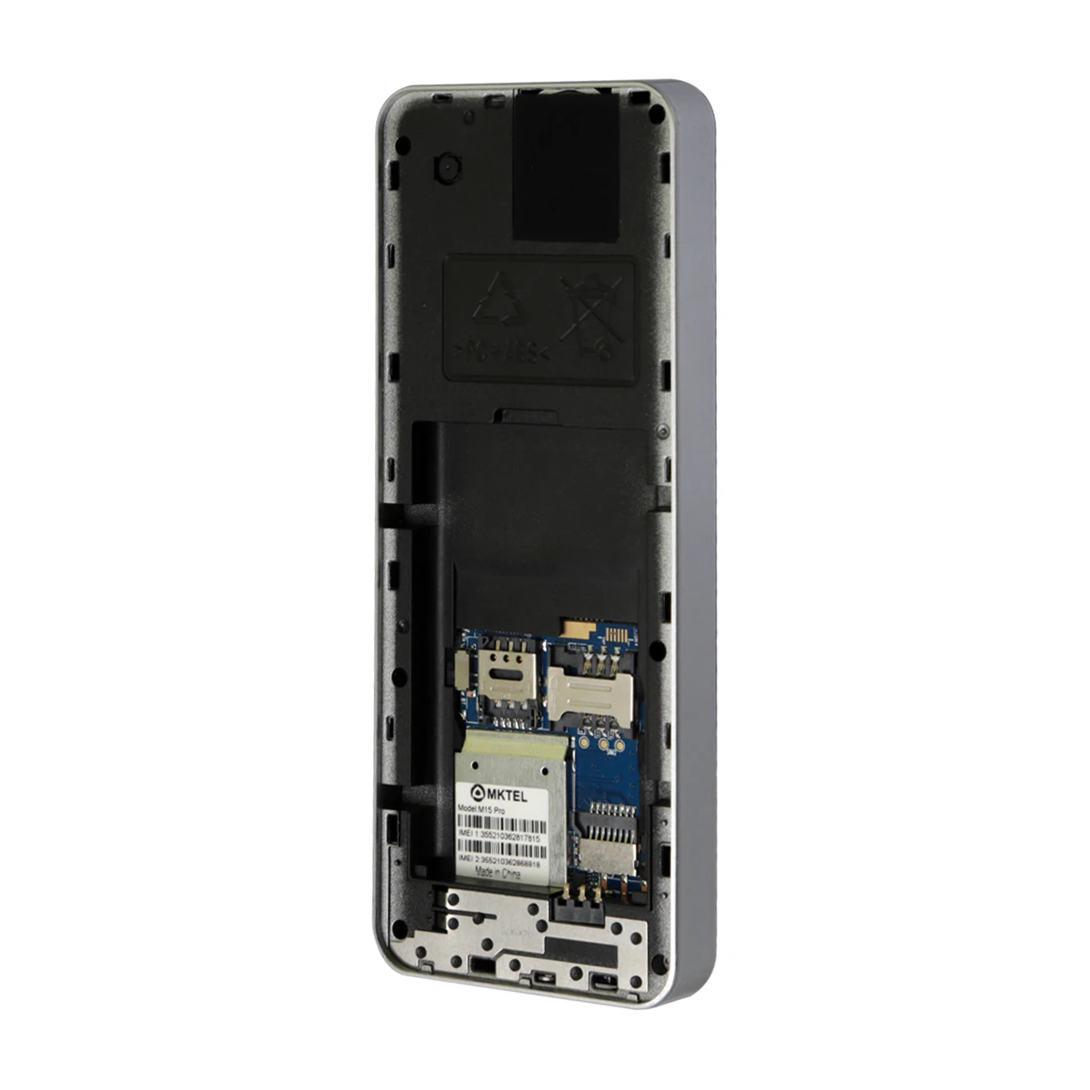 MKTEL M15 Pro 2G ميزة الهاتف المزدوج سيم 2.8 "شاشة 1500mAh بطارية GSM 850/900/1800/1900 0.08MP كاميرا MP3/MP4/FM راديو الشعلة #5