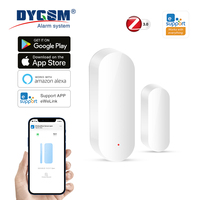 EWeLink Zigbee Door/Window Sensor, Real-Time Alerts Via APP, Low Power Consumption, Compatible With Alexa/Google Home.