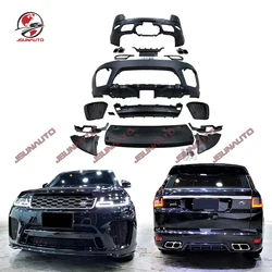 Hight Quality Front Bumper For Land Range Rover Sport 2014-2022 SRV Style Body Kit Rear Bumper Aerodynamics Facelift Car Kit