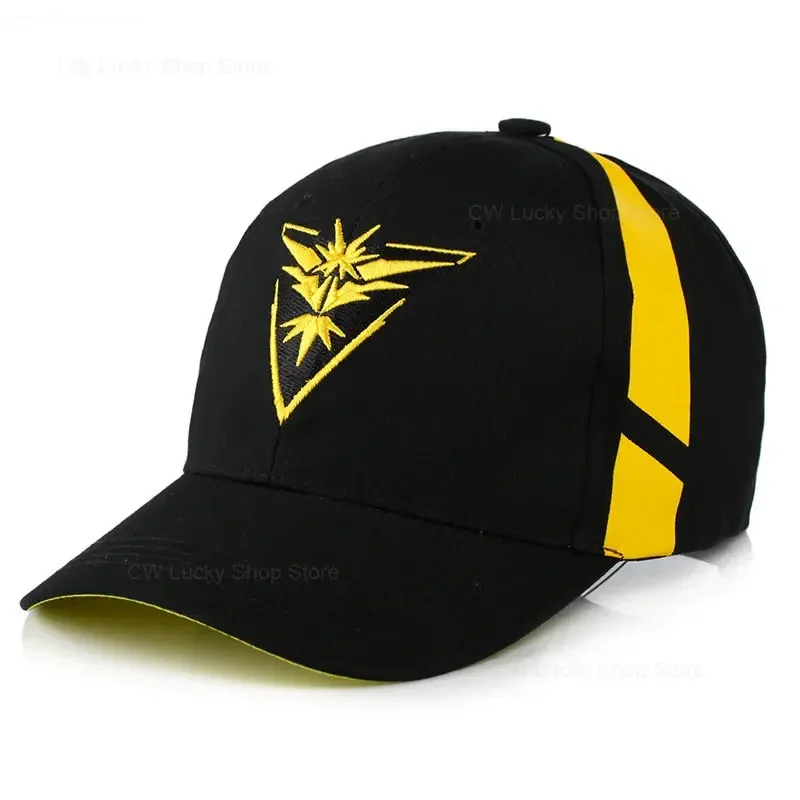 Pokemon Moltres Baseball Cap Adjustable Casual Embroidered Cotton Sun Hats Men Women Outdoor Visor Hats Fashion Hip Hop Hat