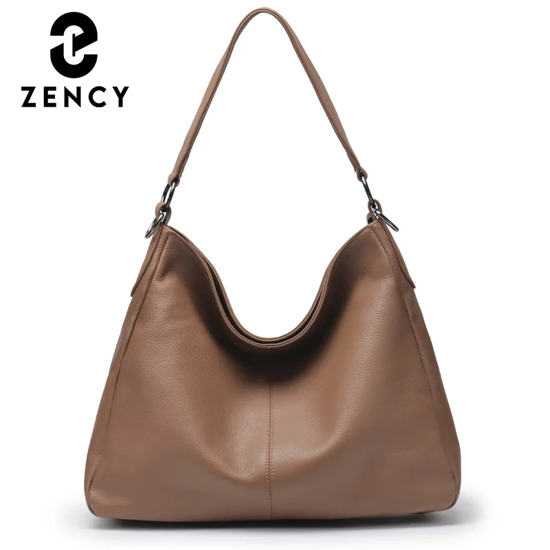 Zency Winter prosta konstrukcja torebka o dużej pojemności zabezpieczenie przed kradzieżą damskie torby na ramię Hobos moda elegancka kobieca torba typu Crossbody