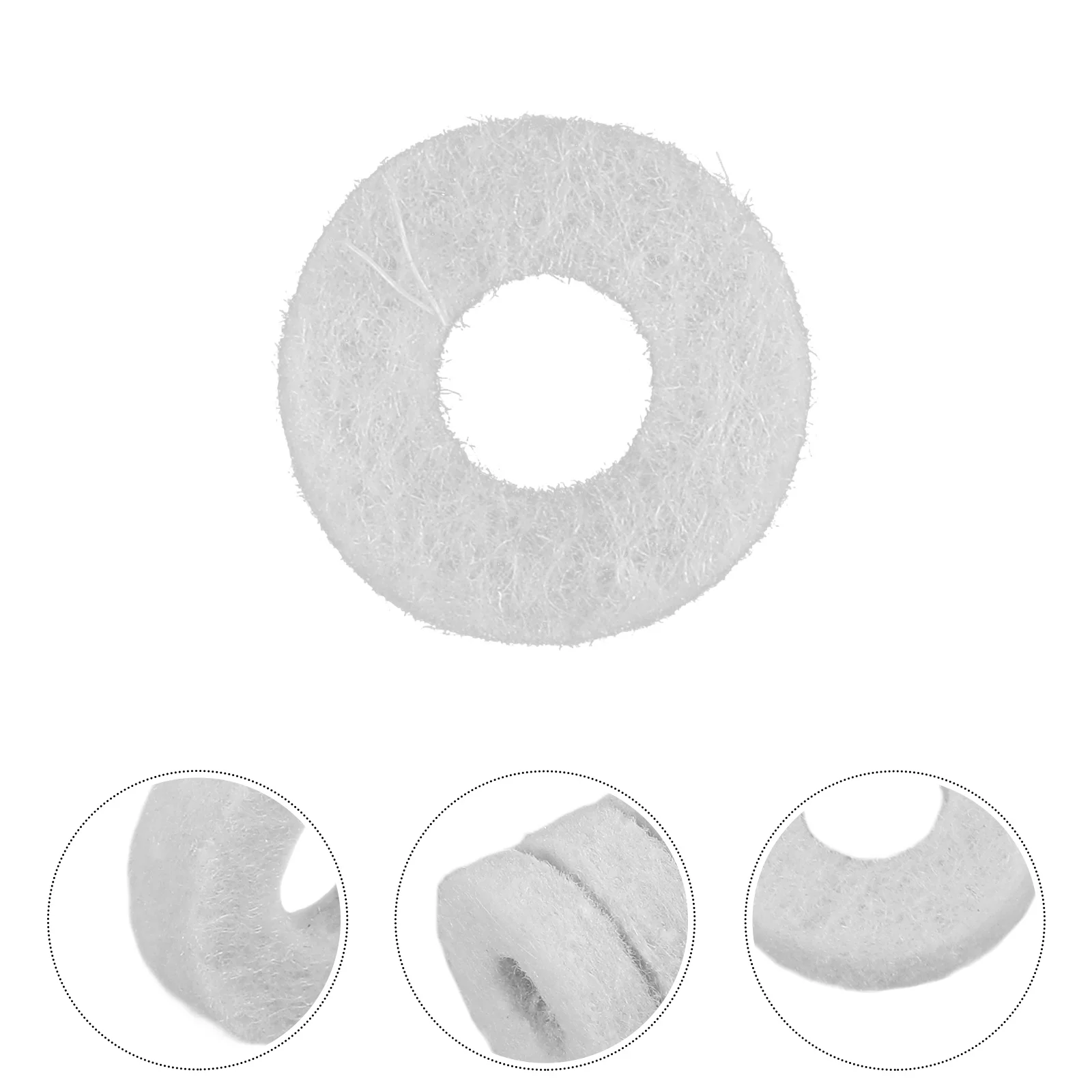 

6Pcs Felt Pads for Keys Instrument Repair Replacement Parts Sturdy Cushions Washers for DIY and Professional Use