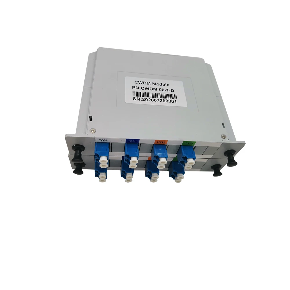 Factory Direct 8ch Cwdm Mux Demux Module Wavelength Division 8 Channel Multiplexer Insert Type for Fiber Optical Equipment