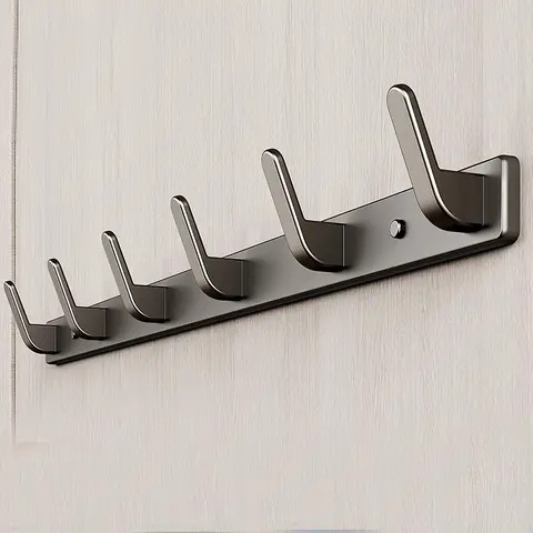 Adhesive Hooks Strong Hook Wall Hanger Sticker Hanging Coat Rack Clothes Hanger Shower Robe Hook Kitchen Bathroom Towel Hooks