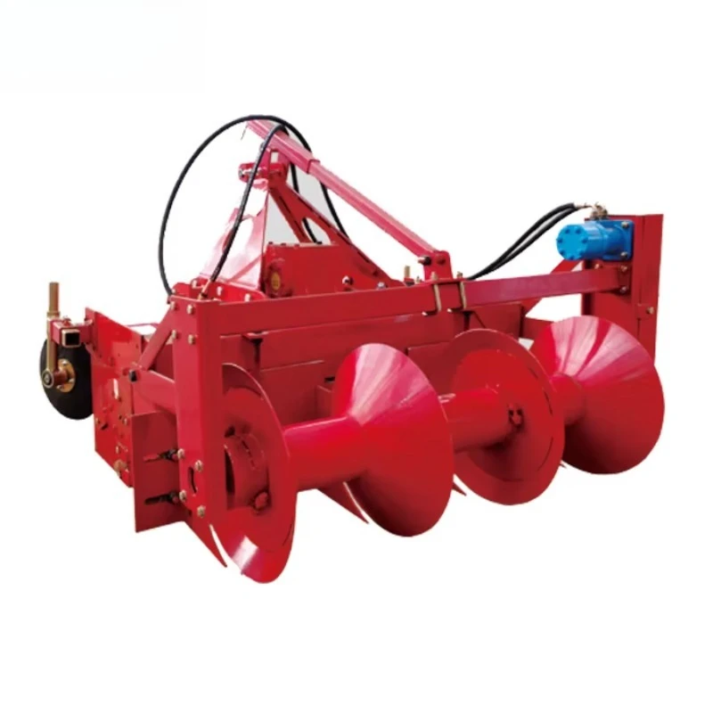 Strawberry Ditching Ridging Machine Two Row Plastic Mulch Layer Machine Agriculture Farm Soil 3 Point Ridger Bed Former