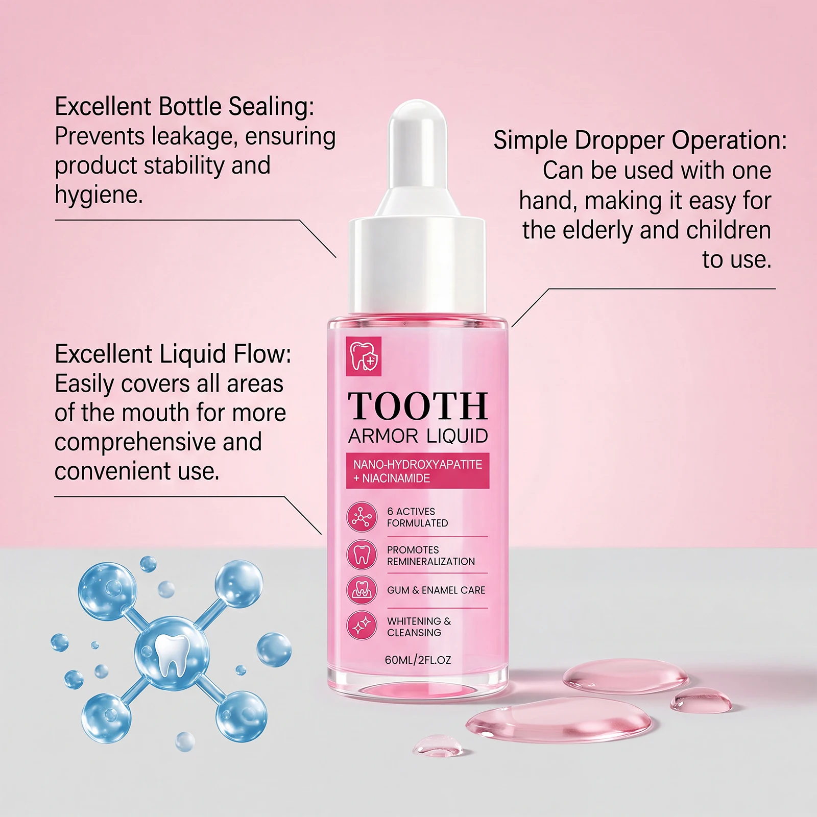Nano Hydroxyapatite Tooth Seru - Enamel Repair Serum ulasan dan harga