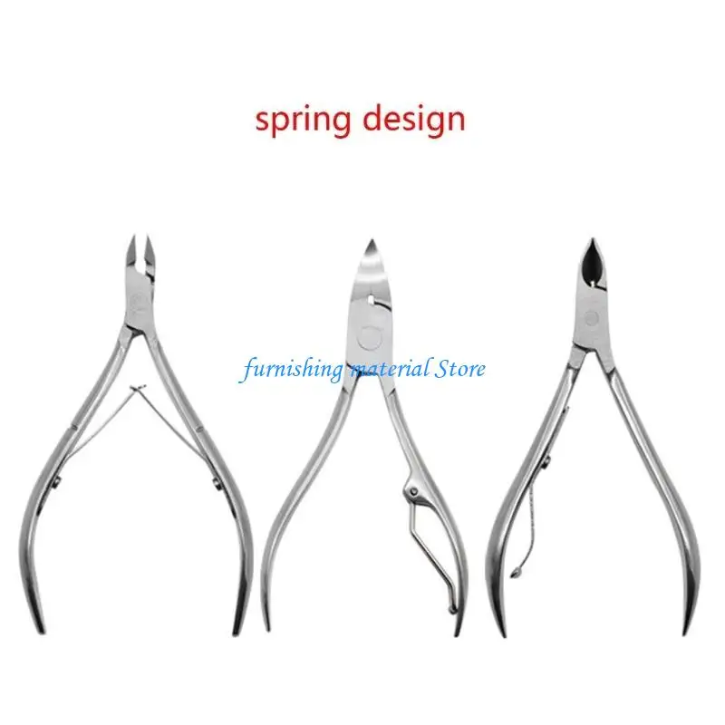 Y5GD Colorful Dead Skin Remover Stainless Steel Cuticle Nipper Scissors