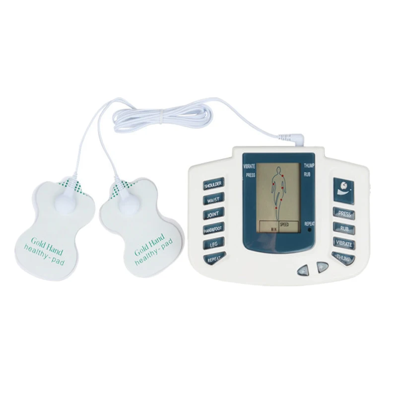 

2024 Physiotherapy medical equipment for body pain with four electrodes