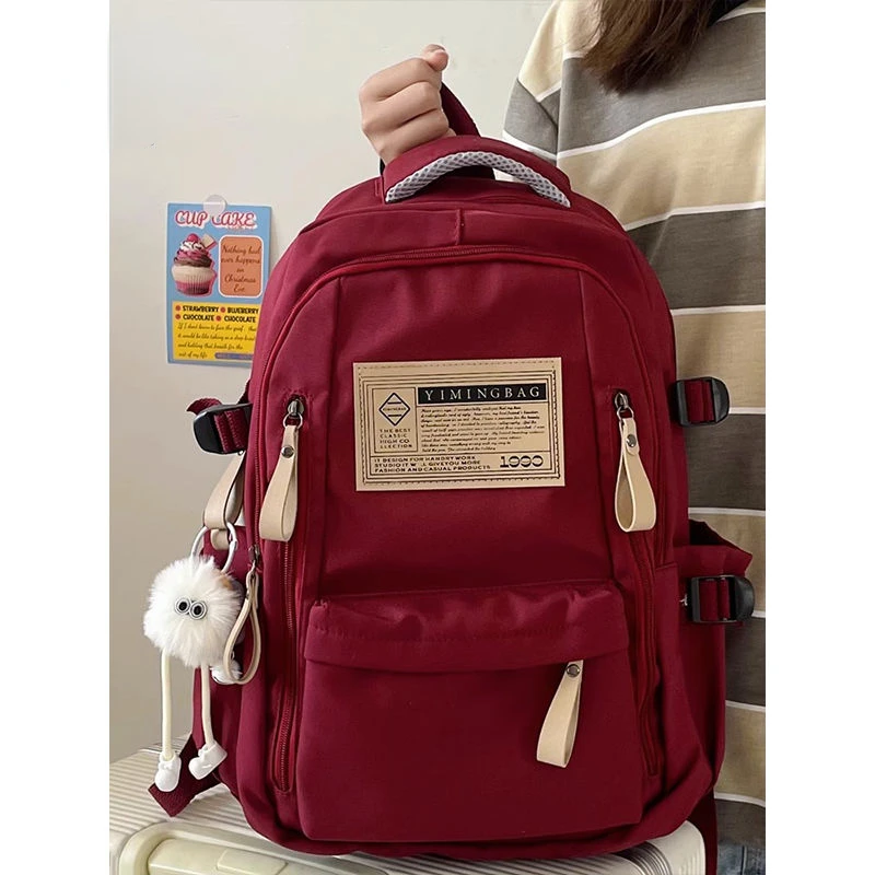 

Schoolbag High School Female College Student Large Capacity Backpack 2023 New All-Match