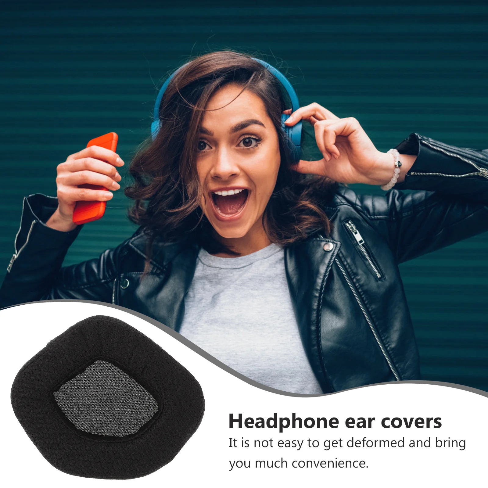 

Headphone Earpad Compatible Aw988 Replacement Dense Sponge Mesh Noise Reduction Padding Comfortable Ear Cushions for Long Term