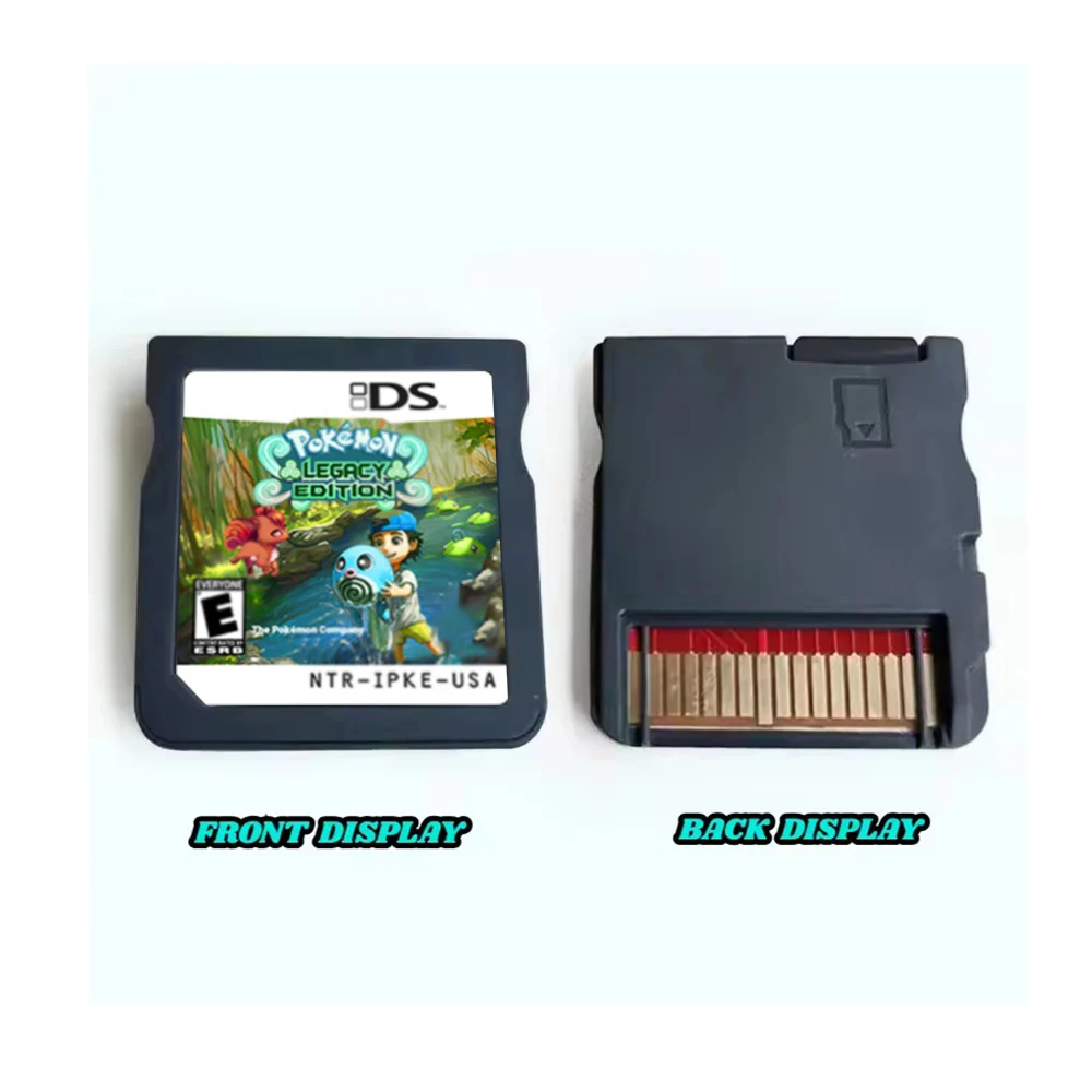 NDS Pokemon Spielkarte Diamond Pearl SoulSilver HeartGold Platinum Thema Handheld-Spielkarte Geschenkkollektion Geeignet zum Spielen – Detail 3