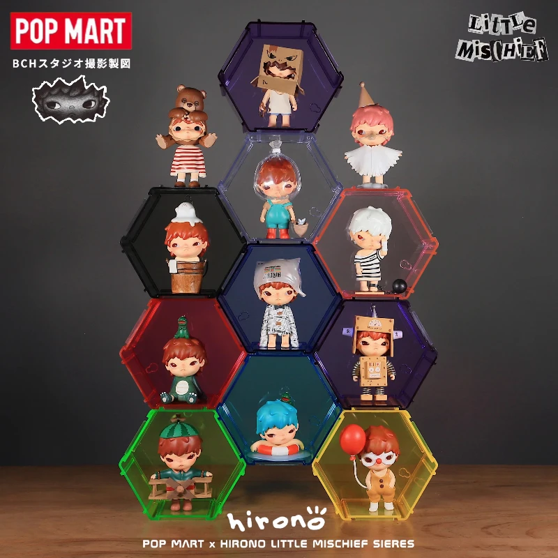 

Genuine POPMART HIRONO Little Mischef Series Blind Box Guess Bag Kawaii Anime Figure Mystery Box Cute Doll Trendy Desktop Gifts