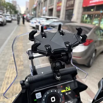 GPSナビゲーションバー,携帯電話ホルダー,cfmoto 450mt用ホルダー