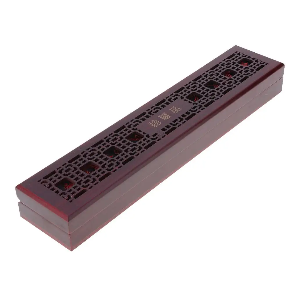 

1x Wooden Jewelry Box Necklace Trinket Storage Organizer Chest Gift