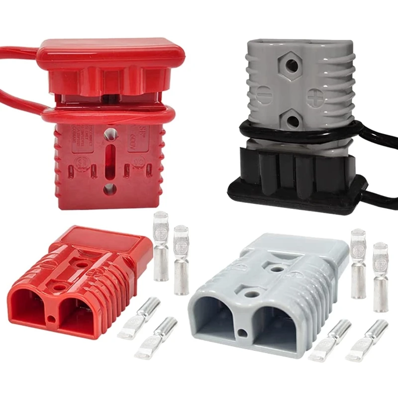 4 ชิ้น 2-4 AWG175A แบตเตอรี่ Power Connector 12-36 โวลต์ Quick Connect Disconnect Kit สําหรับ Anderson สําหรับ Winch Trailer