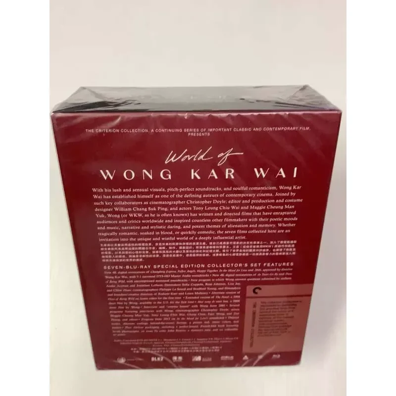 Blu-ray The Seven Works of Wong Kar-wai Classic Movie Collection High Definition Disc