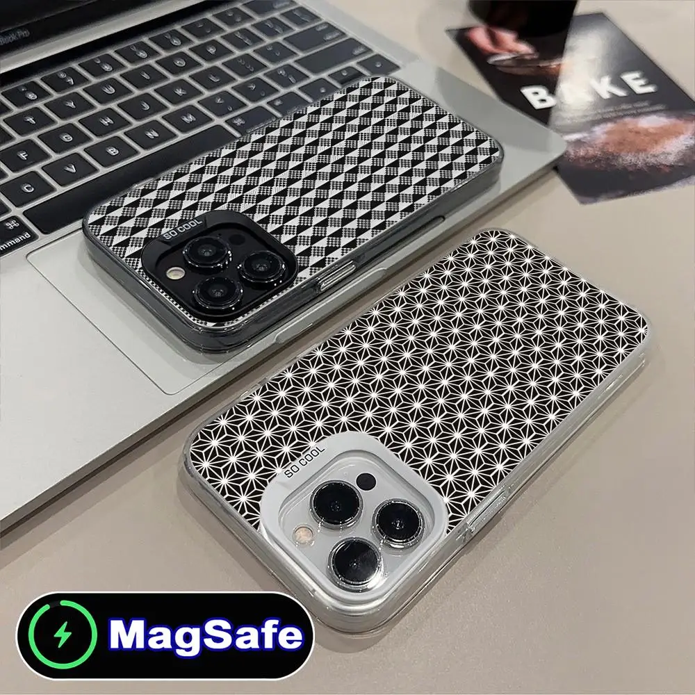 

Чехол для мобильного телефона с текстурой Gentle Breeze для iPhone 17, 16, 15, 14, 13, 12, 11 Air Pro Max Plus, полупрозрачный цветной чехол MagSafe