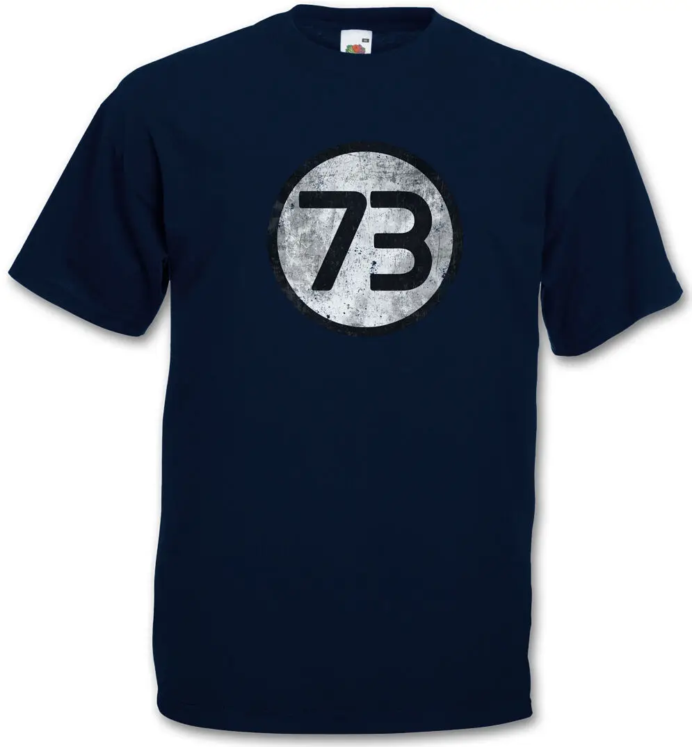 VINTAGE NAVY NUMBER 73 THE BIG LOGO BANG TV THEORY T SHIRT Sheldon Nerd S 3XL