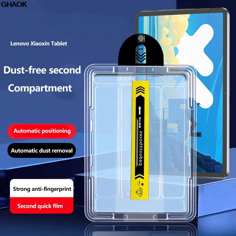 

Tempered Glass for Lenovo Idea Tab Plus 12.1 K12 /Xiaoxin Pad 12.1"2025 TB365FC Screen Protector Easy Tool Protector Glass