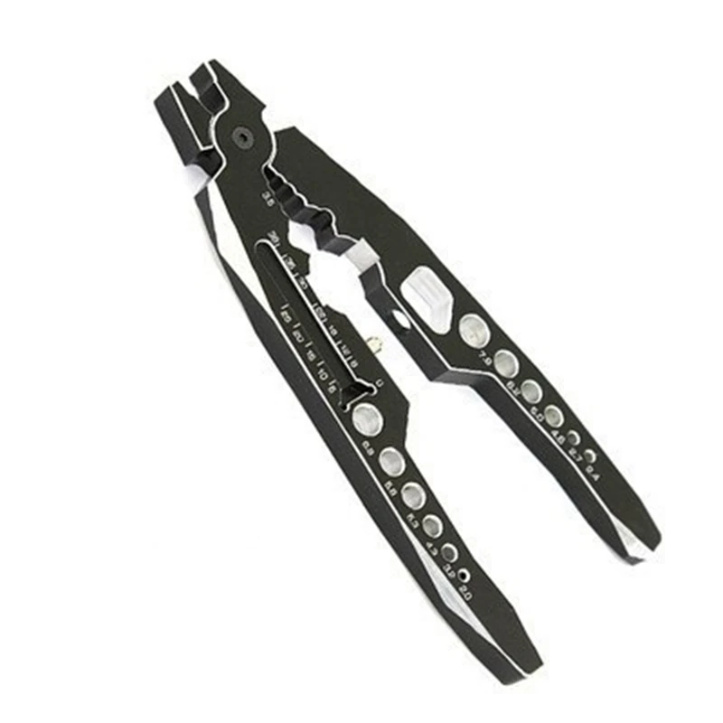 TOP 1/8 1/10 Remote Control Car Metal Shock Absorber Pliers Ball Head Wrench Multifunctional Remote Control Tool Set
