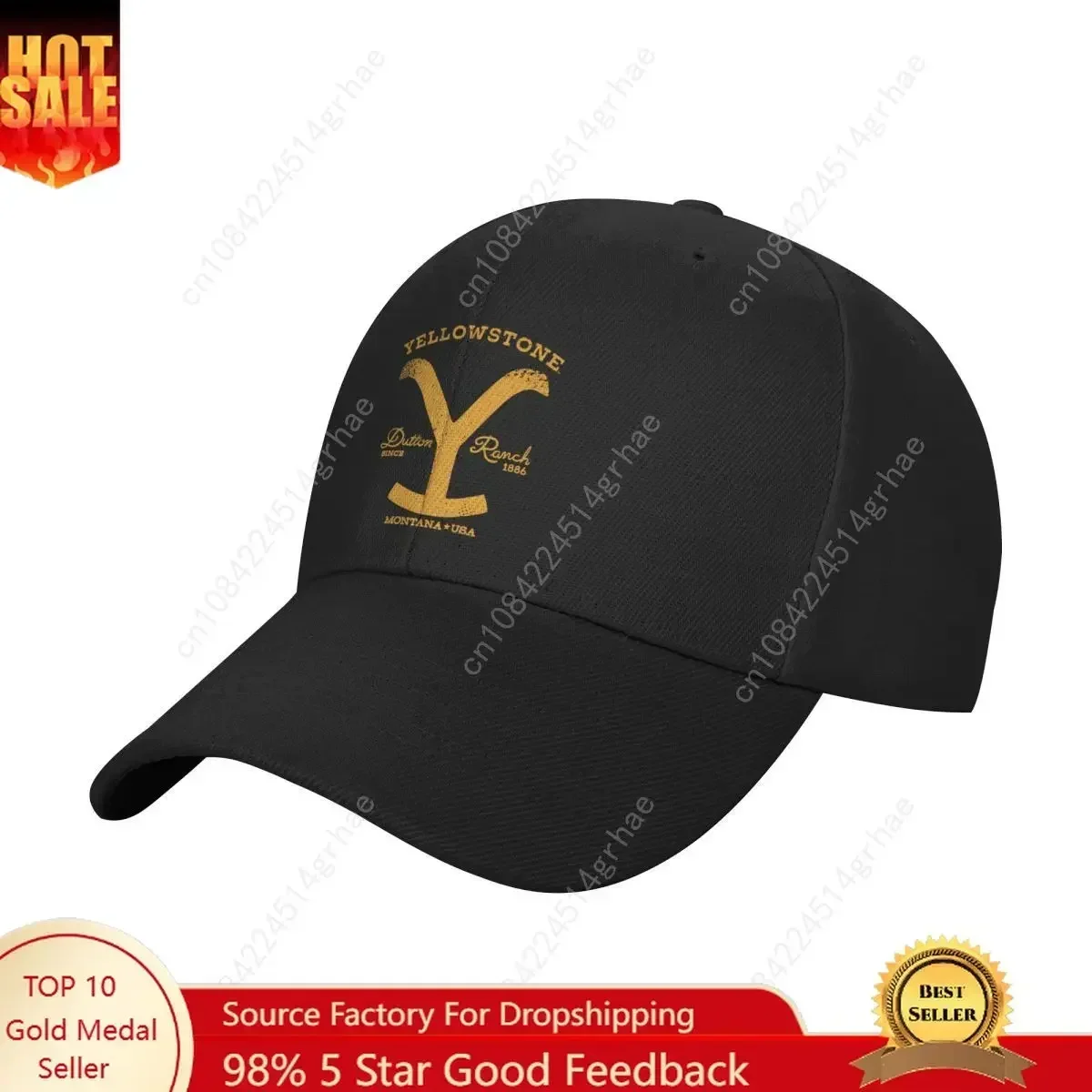 Yellowstone Dutton Ranch (2) Breathable Design Golf Hat Cap For Men Summer 2025