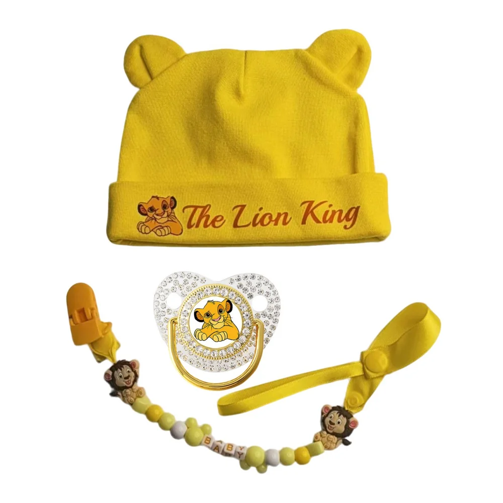 

Premium Baby Pacifier Clip Cartoon Printed Soother Chain Practical Feeding Gear 0-12M