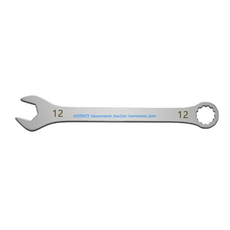 367D Easy to Carry Convenient Double End Wrench Engineered for Tight Spaces with High Strength Steel for Everyday Home Repair