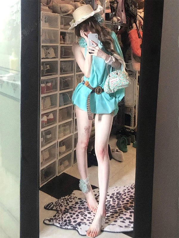 

Новая женская модная шифоновая блузка Shangpin в стиле Sweet Elegant Soft Pure Desire: универсальная, трендовая, элегантная, для весны и осени