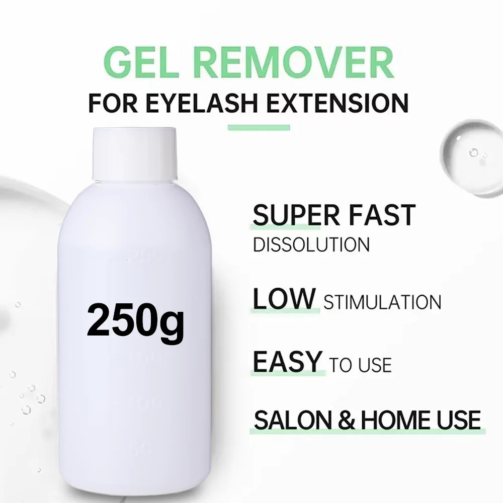 250g Eyelash Glue Remover Original Korea Sky Liquid Remover for Eyelash Extensions Eyebrow Glue Lash Removal Liquid Makeup Tools