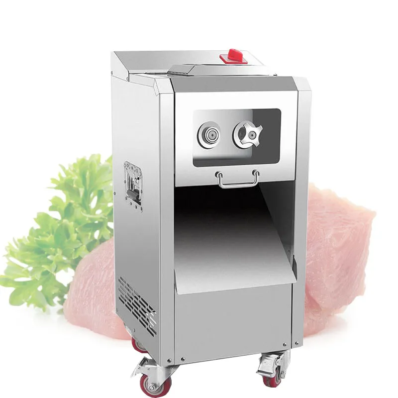 Industrial Meat cutting Machine Stainless Steel Large Fresh Beef and Mutton Meat shredding and slicing machine vegetable cutter