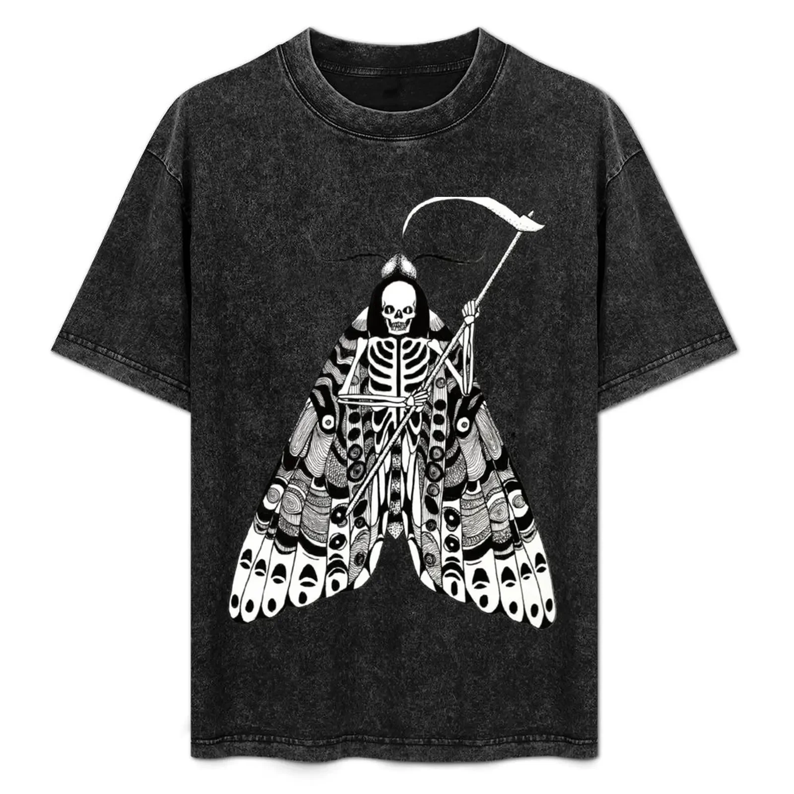 

Death's Cloak T-Shirt Fashion Print Casual Short Sleeve