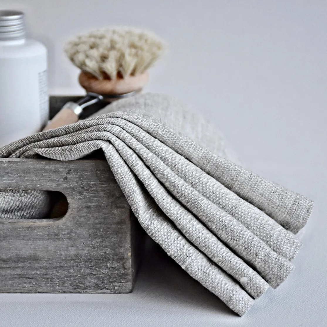 Pure Linen Bath Towel Highly Absorbent Suitable for Household Use By Adults Face Towel Raindrop Linen Handkerchief Square Towel